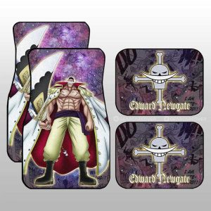 Edward Newgate Car Floor Mats Custom Car Accessories Manga Galaxy Style