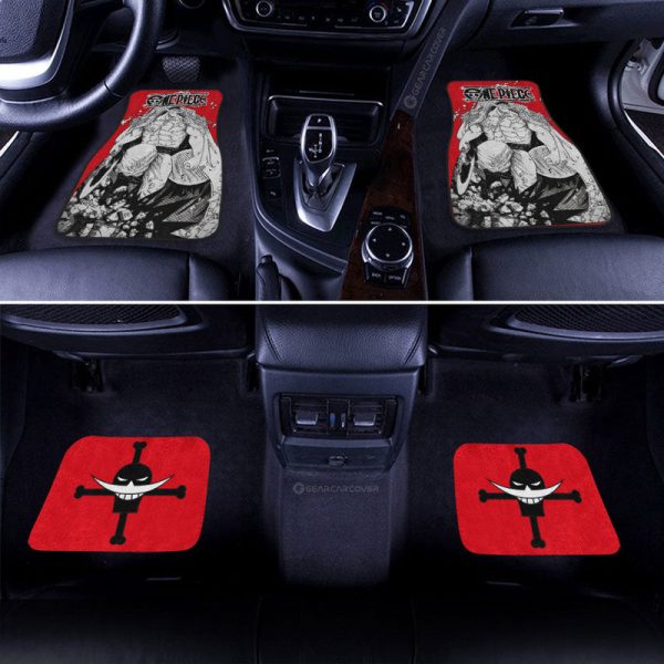 Edward Newgate Whitebeard Car Floor Mats Custom Car Accessories