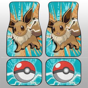 Eevee Car Floor Mats Custom Car Interior Accessories