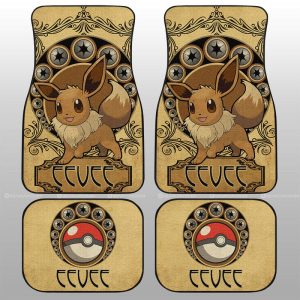 Eevee Car Floor Mats Custom Car Interior Accessories