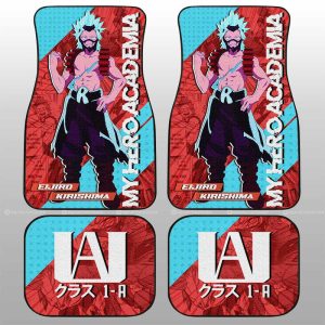 Eijiro Kirishima Car Floor Mats Custom Car Interior Accessories