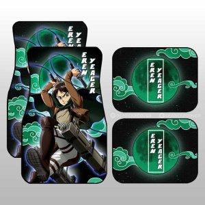 Eren Yeager Car Floor Mats Custom