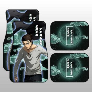 Eren Yeager Car Floor Mats Custom