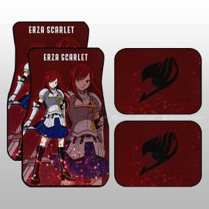 Erza Scarlet Car Floor Mats Custom Car Accessories