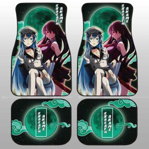 Esdeath And Akame Car Floor Mats Custom