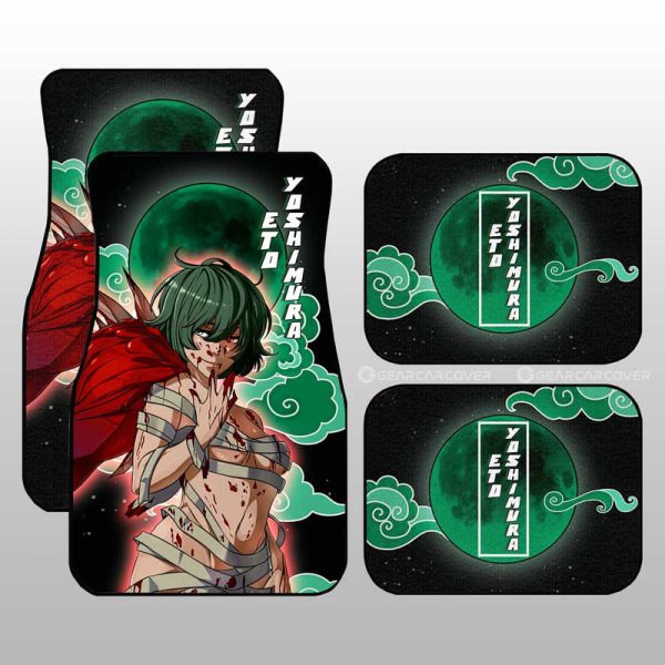 Eto Yoshimura Car Floor Mats Custom Gifts Tokyo Ghoul Anime For Fans