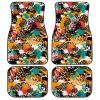 Exotic Leopard Car Floor Mats Custom Animal Skin Print Car Accessories