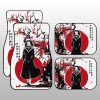 Feitan Portor Car Floor Mats Custom Japan Style Hunter x Hunter Anime Car Accessories