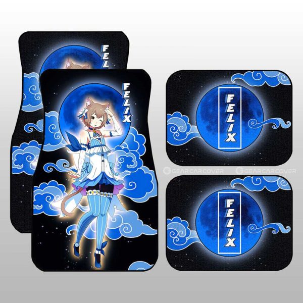 Felix Car Floor Mats Custom Re:Zero Anime Car Accessoriess