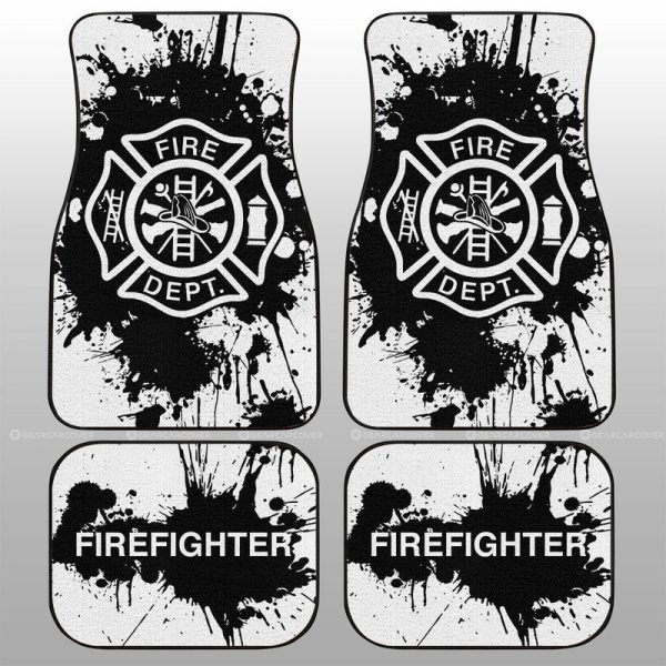 Firefighter Car Floor Mats Custom Car Accessories