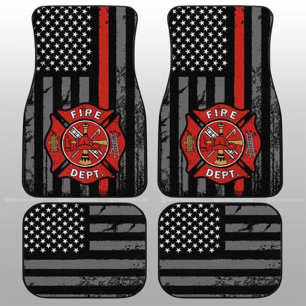 Firefighter Car Floor Mats Custom Car Accessories