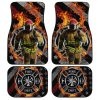 Fireman Car Floor Mats Custom American Firefighter Car Accessories