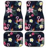 Flamingo Car Floor Mats Custom Tropical Flamingo Beautiful Car Accessories