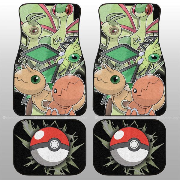 Flygon Car Floor Mats Custom Car Accessories For Fans