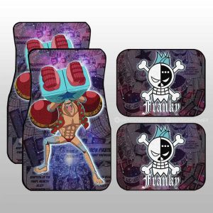 Franky Car Floor Mats Custom Car Accessories Manga Galaxy Style