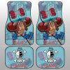 Franky Car Floor Mats Custom One Piece Anime Car Accessories