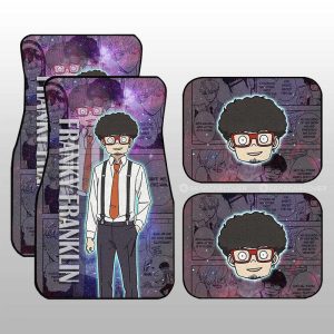 Franky Franklin Car Floor Mats Custom Galaxy Style Spy x Family Anime Car Accessories