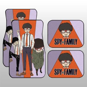 Franky Franklin Car Floor Mats Custom Spy x Family Anime Car Accessories