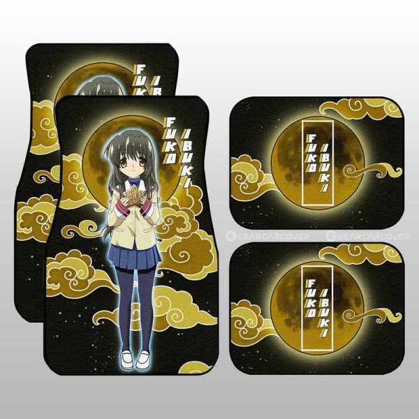 Fuko Ibuki Car Floor Mats Custom Clannad Anime Car Accessories