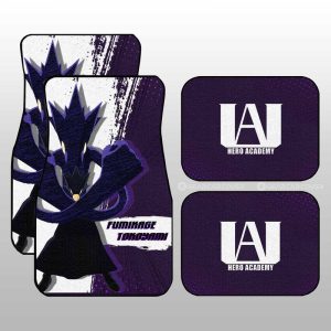 Fumikage Tokoyami Car Floor Mats Custom For My Hero Academia Anime Fans