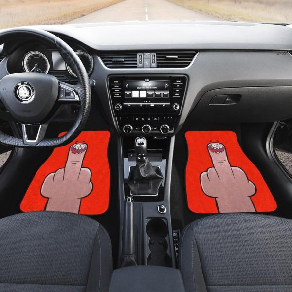 Funny Middle Finger Car Floor Mats