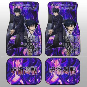 Fushiguro Megumi Car Floor Mats Custom Jujutsu Kaisen Anime Car Accessories