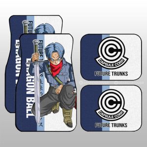 Future Trunks Car Floor Mats Custom Car Accessories For Fans