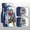 Future Trunks Car Floor Mats Custom Dragon Ball Car Accessories For Anime Fans