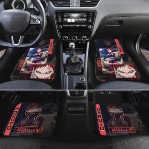 Gaara Car Floor Mats Custom Anime Car Accessories