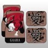 Gaara Car Floor Mats Custom Anime Car Accessories Manga Color Style