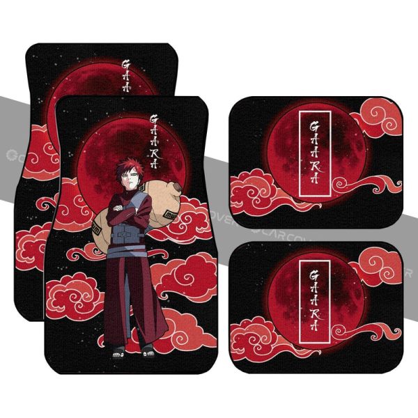 Gaara Car Floor Mats Custom Anime Car Interior Accessories