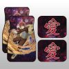 Gaara Car Floor Mats Custom Anime Galaxy Style Car Accessories For Fans