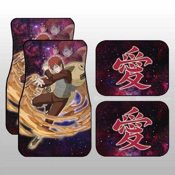 Gaara Car Floor Mats Custom Galaxy Style Car Accessories For Fans