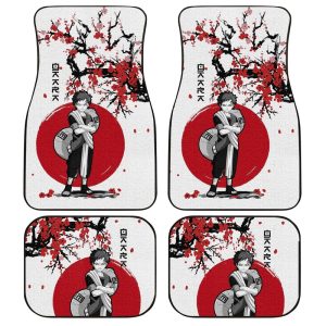 Gaara Car Floor Mats Custom Japan Style Anime Car Accessories