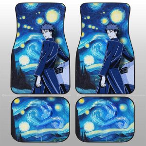 Gaara Car Floor Mats Custom Starry Night Styles