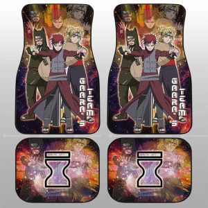 Gaara's Team Car Floor Mats Custom Characters Car Accessories