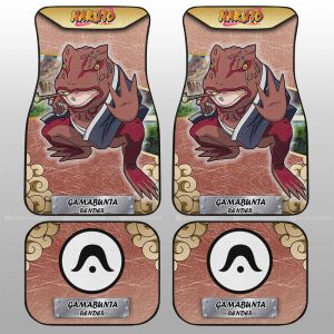 Gamabunta Render Car Floor Mats Custom Anime Car Accessories