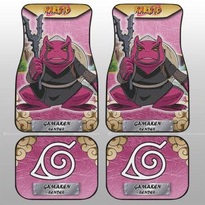 Gamaken Render Car Floor Mats Custom Anime Car Accessories