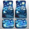 Gamakichi Car Floor Mats Custom Starry Night Styles