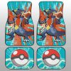 Garchomp Car Floor Mats Custom Car Interior Accessories