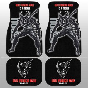 Garou Car Floor Mats Custom One Punch Man Anime Car Accessories