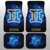 Gemini Car Floor Mats Custom Zodiac Car Accessories