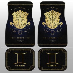 Gemini Car Floor Mats Custom Zodiac Car Accessories