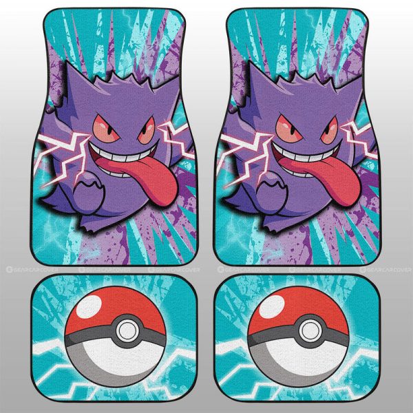 Gengar Car Floor Mats Custom Car Interior Accessories