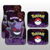 Gengar Car Floor Mats Custom Tie Dye Style Car Accessories