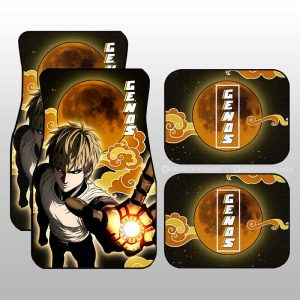 Genos Car Floor Mats Custom One Punch Man Anime Car Accessories