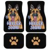 German Shepherd Car Floor Mats Custom Best Gift Idea For Dog Trainers