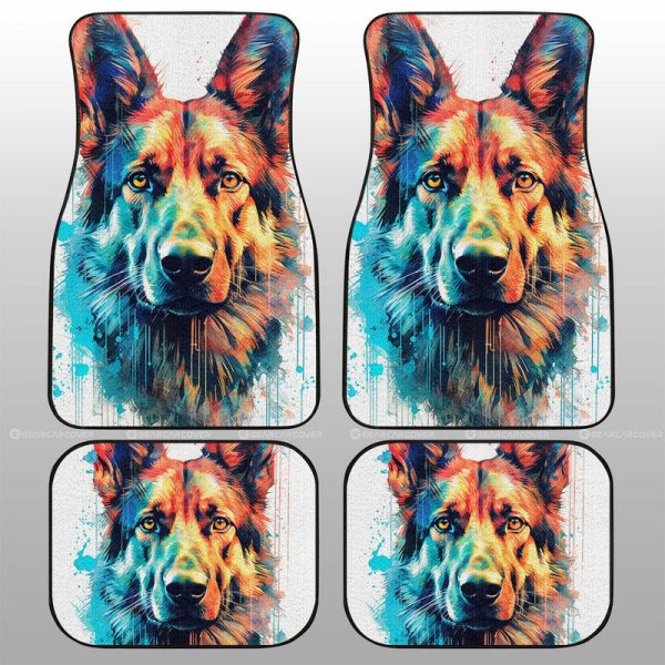 German Shepherd Car Floor Mats Custom Car Accessories