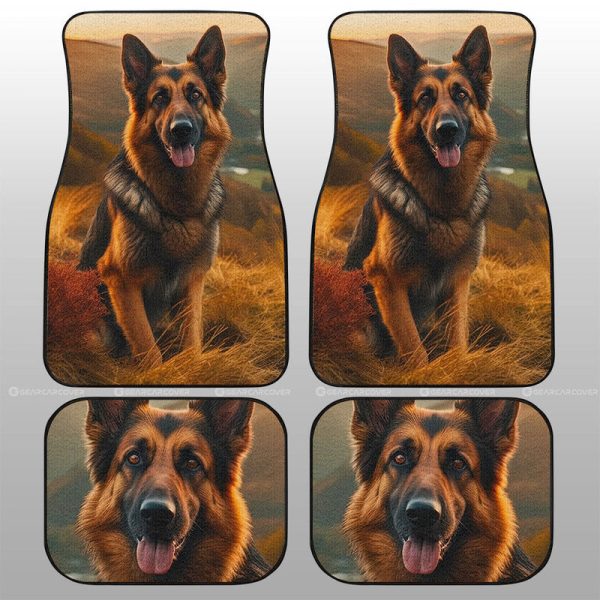 German Shepherd Car Floor Mats Custom Car Accessories