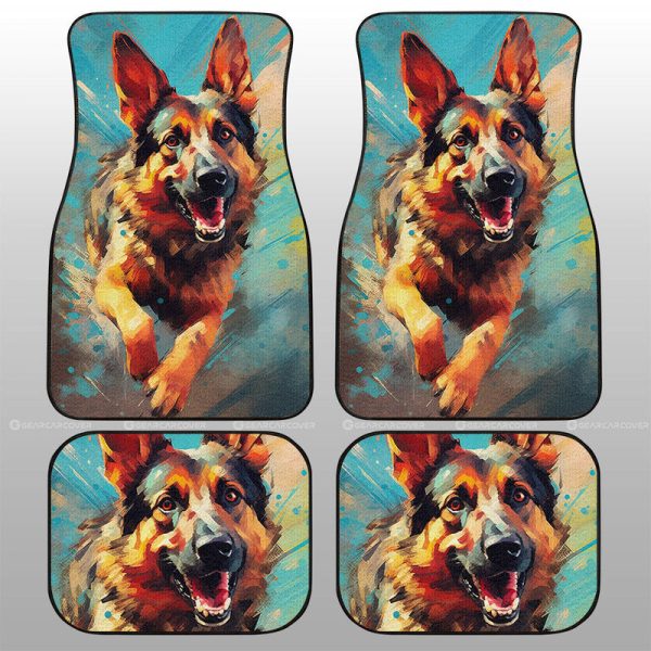 German Shepherd Car Floor Mats Custom Car Accessories